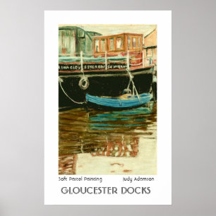 Gloucester-Dock-Kunst-Druck oder Plakat