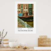 'Gloucester Docks' Print oder Poster (Küche)