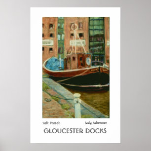 'Gloucester Docks' Print oder Poster