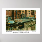 Gloucester Docks Print oder Poster (Vorne)