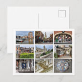 Gloucester Feiertagspostkarte (Vorne/Hinten)