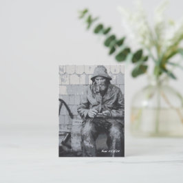 Gloucester Fisherman überwindet seine Lesezeichen Mitteilungskarte