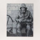 Gloucester Fisherman überwindet seine Nets Puzzle (Vertikal)