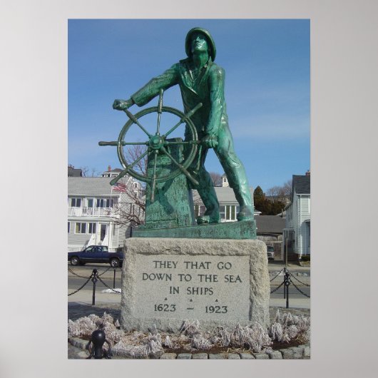Gloucester Fishermen Memorial Poster (Vorne)