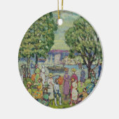 Gloucester-Hafen (Öl auf Leinwand) Keramik Ornament (Links)