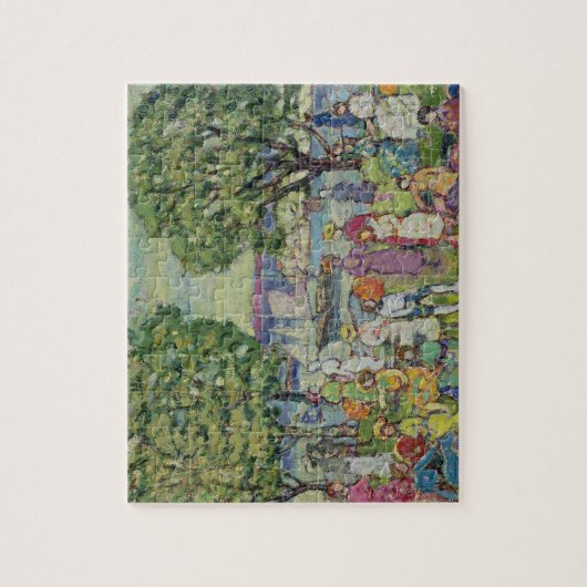 Gloucester-Hafen (Öl auf Leinwand) Puzzle (Vertikal)