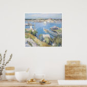 Gloucester Harbour, 1895 Willard Leroy Metcalf Poster (Küche)