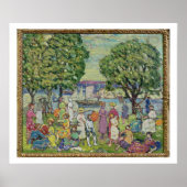 Gloucester Harbour (Öl auf Leinwand) Poster (Vorne)