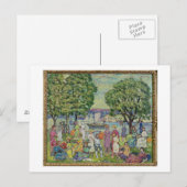 Gloucester Harbour (Öl auf Leinwand) Postkarte (Vorne/Hinten)