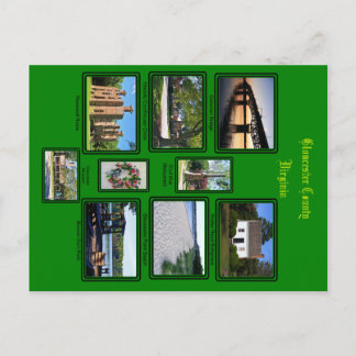 Gloucester Landkreis, Virginia - Custom Post Cards Postkarte