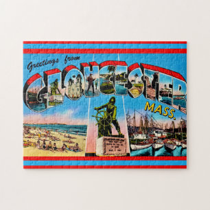 Gloucester MA Gruß Jigsaw Puzzle