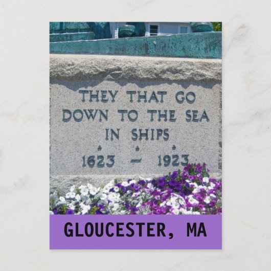 GLOUCESTER, MA POSTCARD POSTKARTE (Vorderseite)