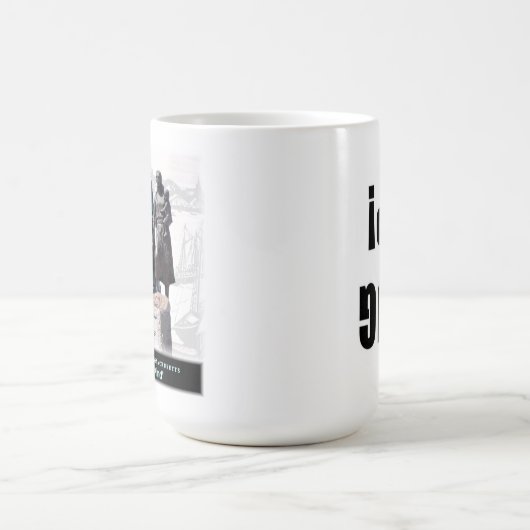 Gloucester, MA-Tasse OBEN! - Kaffeetasse (Mittel)