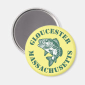 Gloucester, Massachusetts Magnet (Vorderseite/Rückseite)
