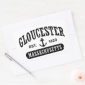 Gloucester Massachusetts Rechteckiger Aufkleber (Umschlag)