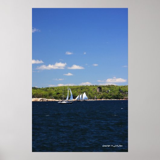 Gloucester Sailboat 3 Poster (Vorne)