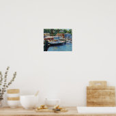 Gloucester Scenic Fishing Boote Poster (Küche)