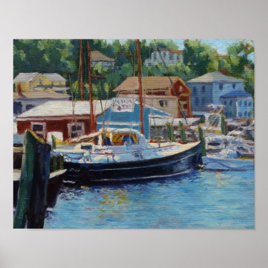 Gloucester Scenic Fishing Boote Poster (Vorne)