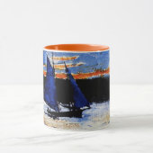 Gloucester Sunset painting by Winslow Homer Tasse (Zentrum)