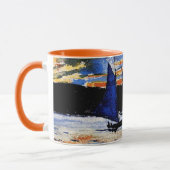 Gloucester Sunset painting by Winslow Homer Tasse (Links)