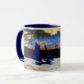 Gloucester Sunset von Winslow Homer Tasse (Vorderseite Links)