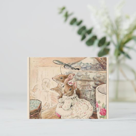 Gloucester Tailors Klage von Beatrix Potter Postkarte (Stehend Vorderseite)