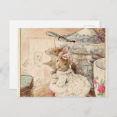 Gloucester Tailors Klage von Beatrix Potter Postkarte (Vorne/Hinten)