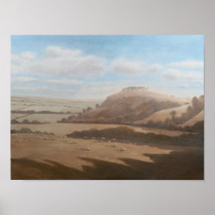 Gloucestershire Landschaft 2012 Poster
