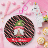 Glove Gnome Anpassen von Farbe und Text Pappteller (Party)