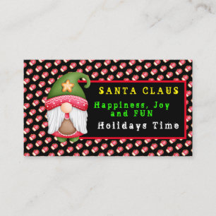 Glove Gnome Anpassen von Farbe und Text Visitenkarte