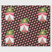 Glove Gnome Anpassungsfarbe Geschenkpapier (Flach)