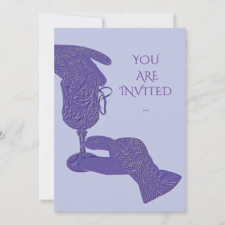 Gloved hands gloves touch wine glass invitation einladung