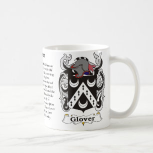 Glover-Familien-Wappen Tasse