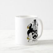 Glover-Familienwappen Kaffeetasse (VorderseiteRechts)