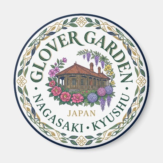 Glover Garten Japan Magnet (Vorne)