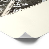 Gloversville, NY Panoramic Map - 1875 Poster (Ecke)