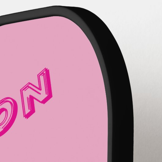 Gloves On, Game On! Brustkrebs-Bewusstsein Pickleball Schläger (Linke Seite)