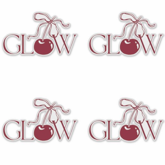 Glow Aufkleber (Vorderseite)