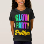 Glow Brother Retro 80er Birthday Party - Geschenk T-Shirt<br><div class="desc">Glow Brother Retro 80er Birthday Party - Geschenk</div>