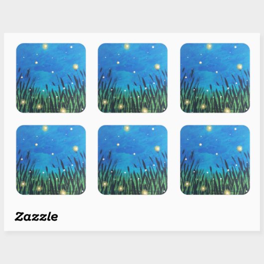 Glow Bug Sticker (Blatt)