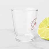 Glow Cherry – Glam Glass Schnapsglas (Links)