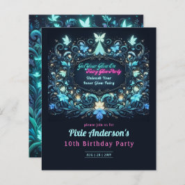 Glow Fairy Party Thema - Märchen nach Dunkelheit