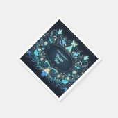 Glow Fairy Party Thema - Märchen nach Dunkelheit Serviette (Ecke)