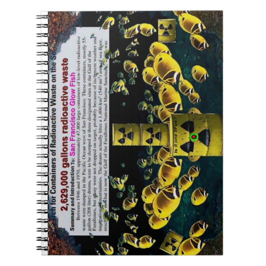 Glow fish notizblock (Vorderseite)