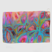 Glow Garden Golf Handtuch (Horizontal)