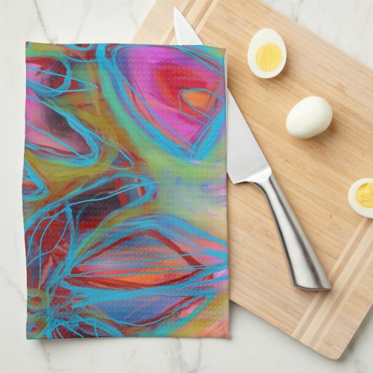 Glow Garden Kitchtuch Geschirrtuch (Viertel Falte)