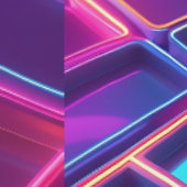 Glow Geometric Peel and Stick Wall Decke Tapete (Naht)