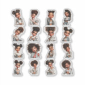 Glow Getter 16 Editorial Stickers Aufkleber (Vorderseite)