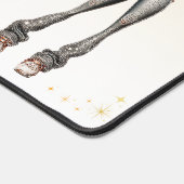 Glow Getter Mousepad | Confident Glam Desk Mat Schreibtischunterlage (Ecke)