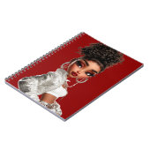 Glow Getter Red Spiral Photo Notebook Notizblock (Linke Seite)